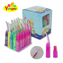 Lighting Finger Nail Lollipop Candy Toy